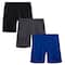 Galaxy by Harvic Boys Active Mesh Basketball Shorts 3 Pack